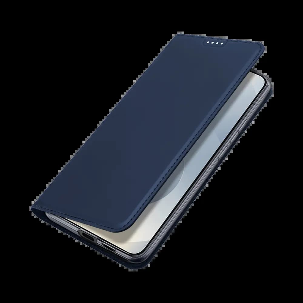 Housse folio Samsung Galaxy S25+ – Dux Ducis Skin Pro Bleu - Vue 3