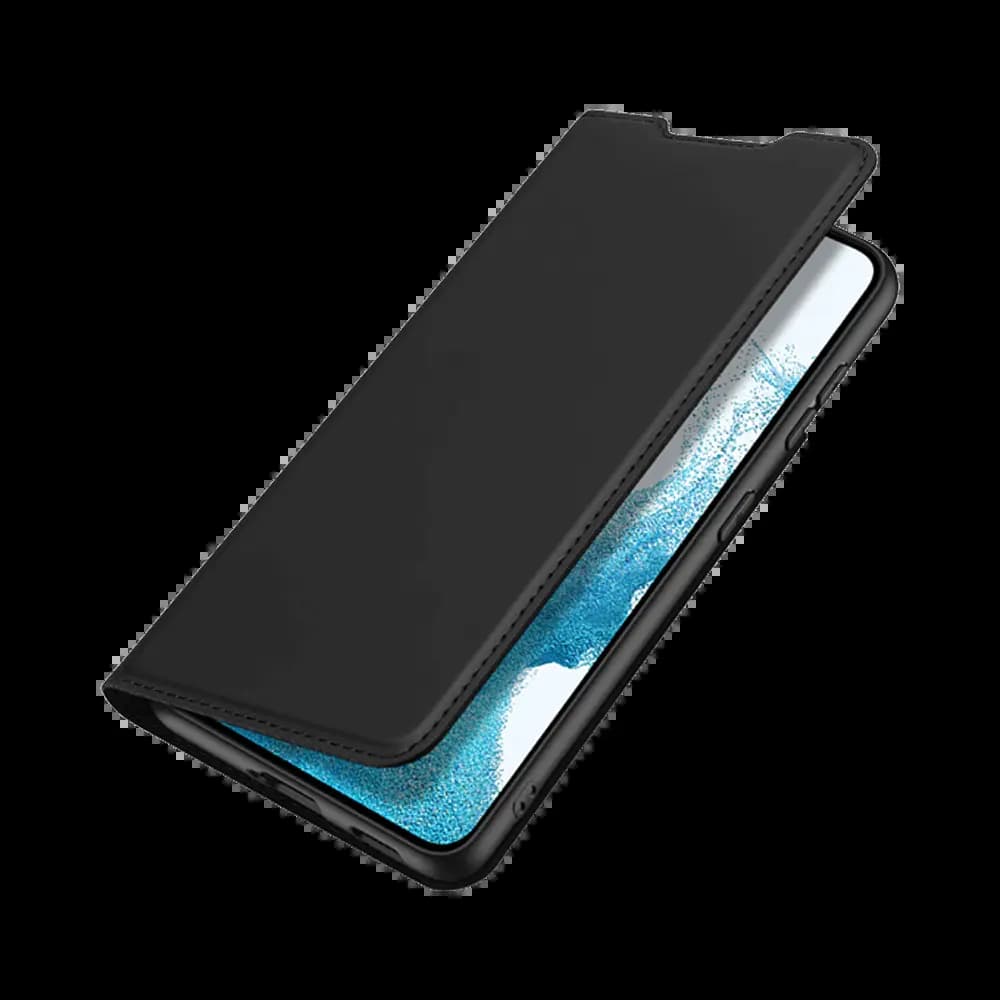 Housse folio Samsung Galaxy S22 porte-carte – Dux Ducis Skin Pro Noir - Vue 5