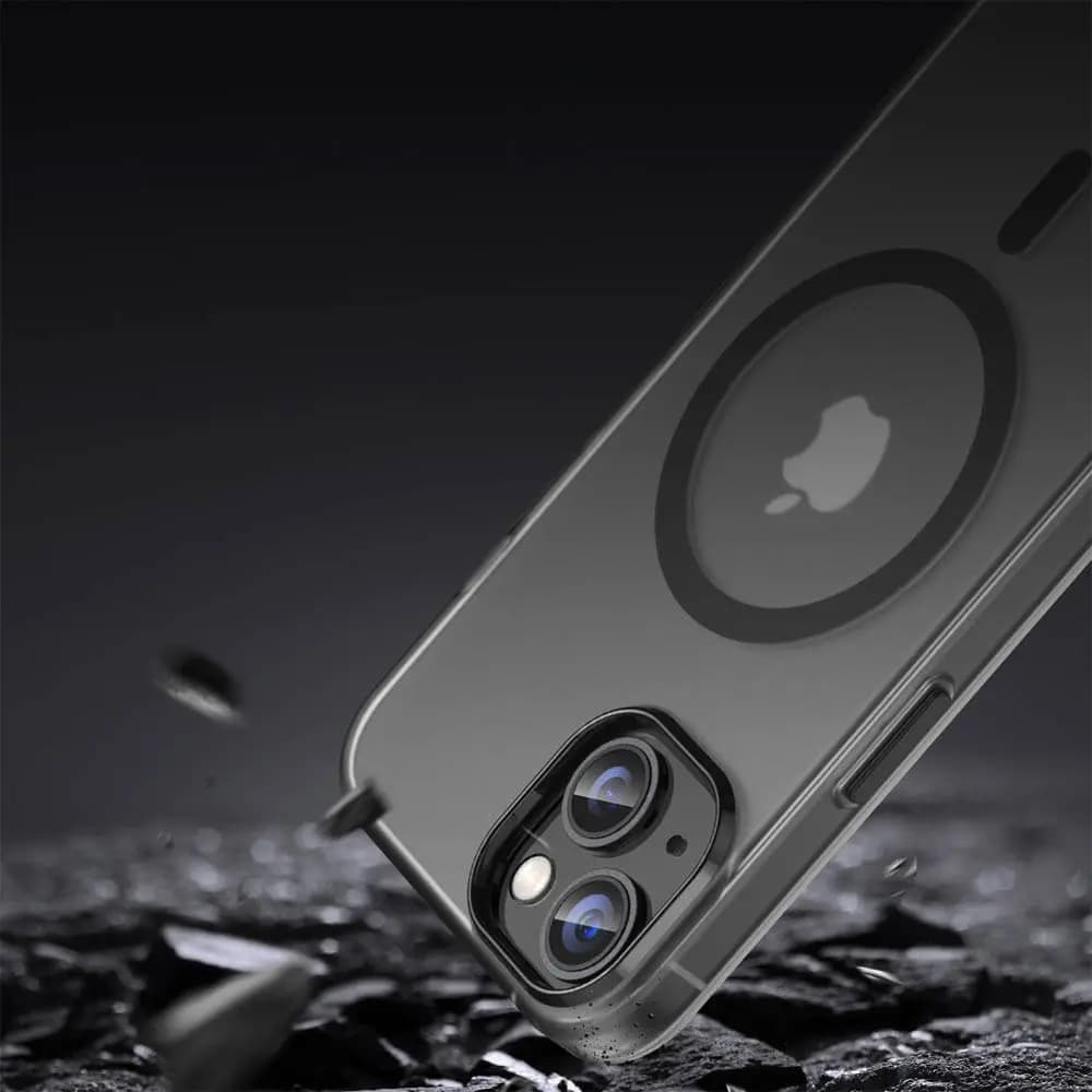 Coque MagSafe bi-matière –  iPhone 14 Plus – PROTECT MF-006 Noir - Vue 24