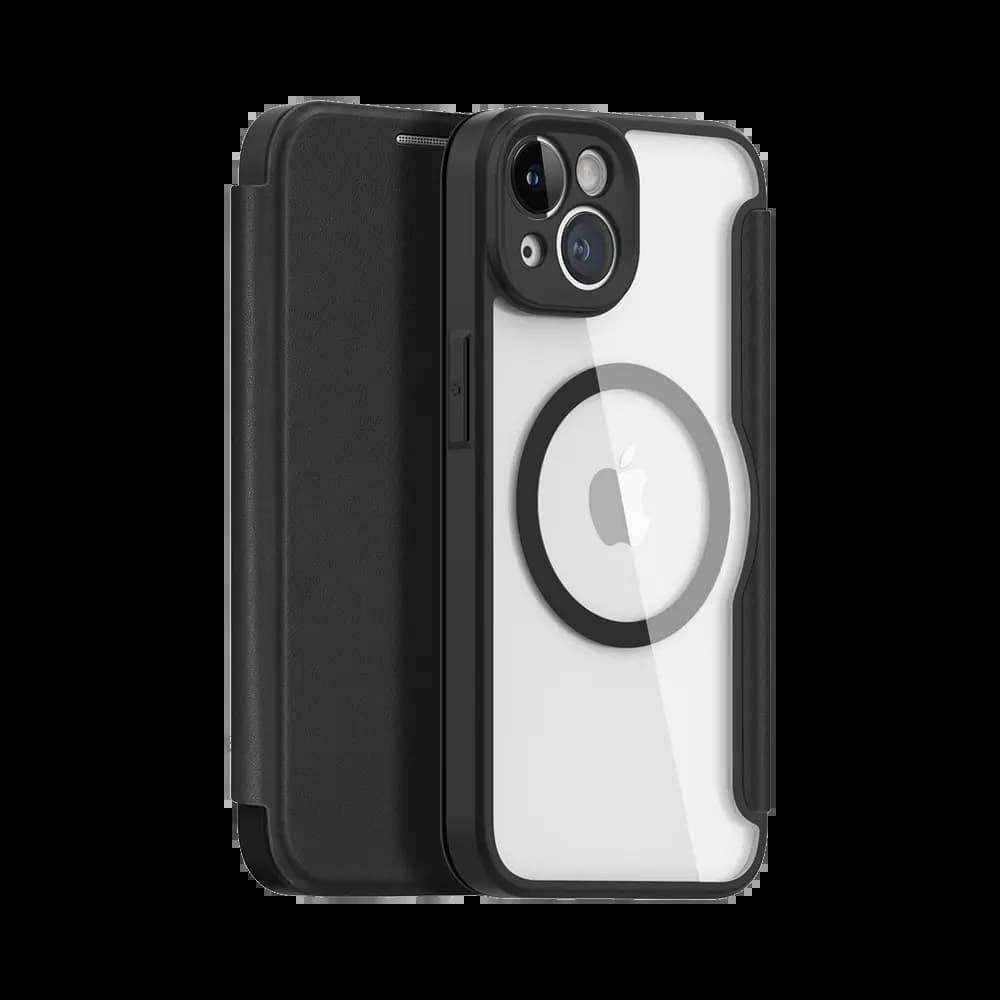 Housse folio MagSafe iPhone 13 / 14 – Dux Ducis Skin X Pro Violet - Vue 4