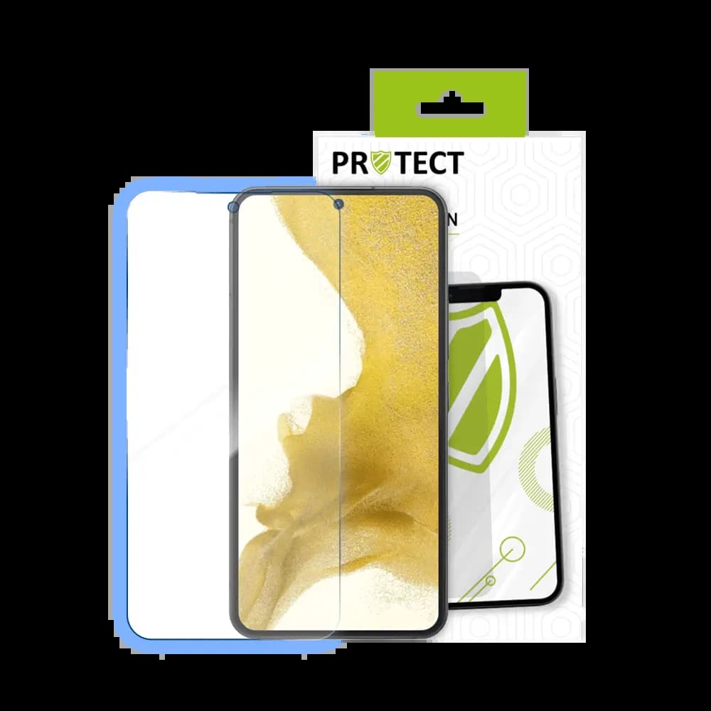 Verre trempé 9H – protection écran Samsung Galaxy S22 – PROTECT Transparent - Vue 16