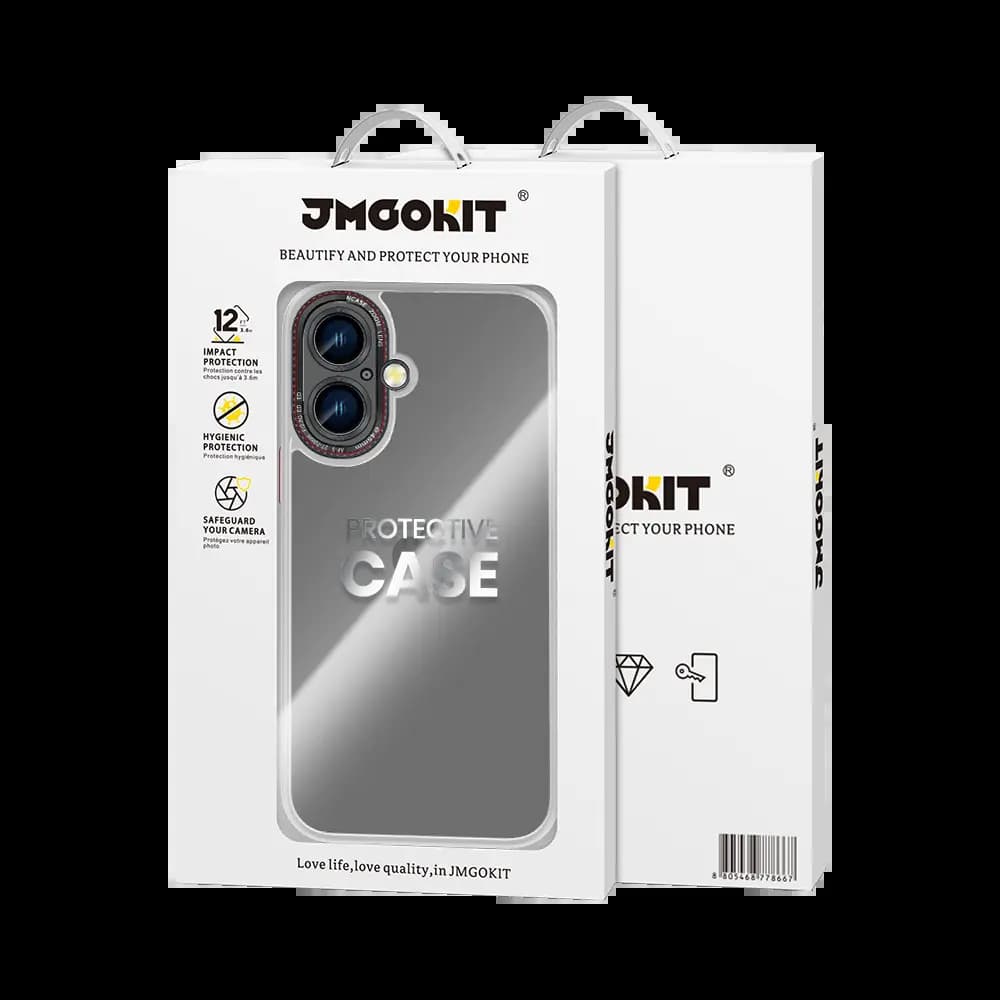 Coque de Protection Canon Lens JMGOKIT pour Apple iPhone 17 Transparent - Vue 18