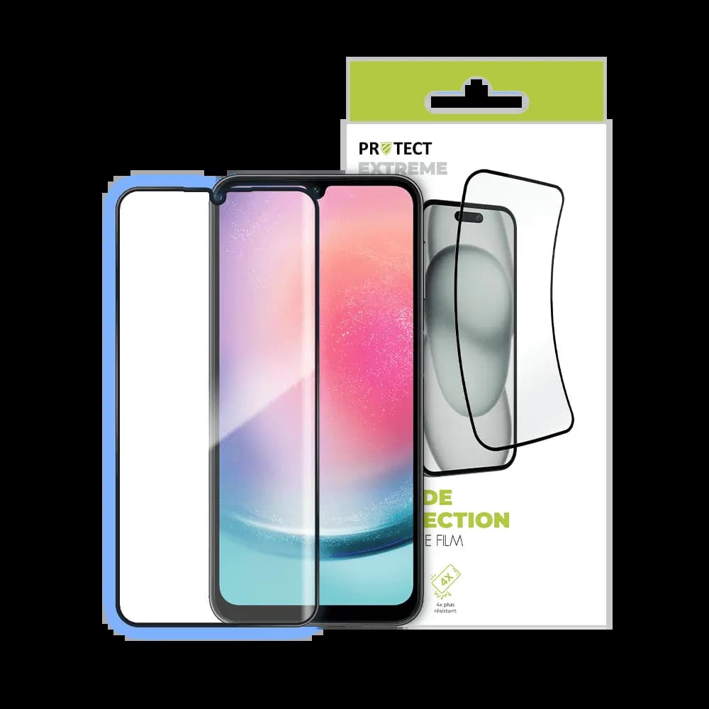 Film de protection extrême 7H – Samsung Galaxy  A24 4G – PROTECT Transparent - Vue 20