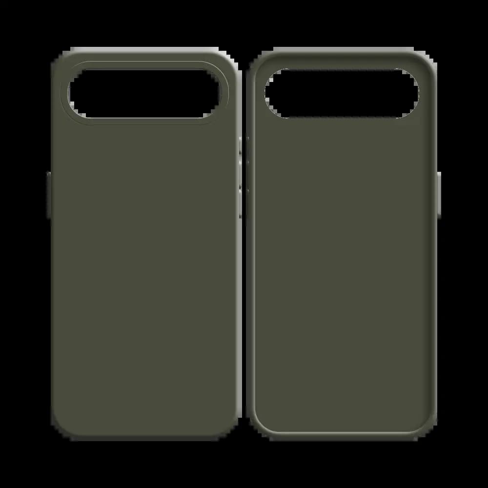 Coque silicone iPhone Air - Gris Foncé - Vue 8