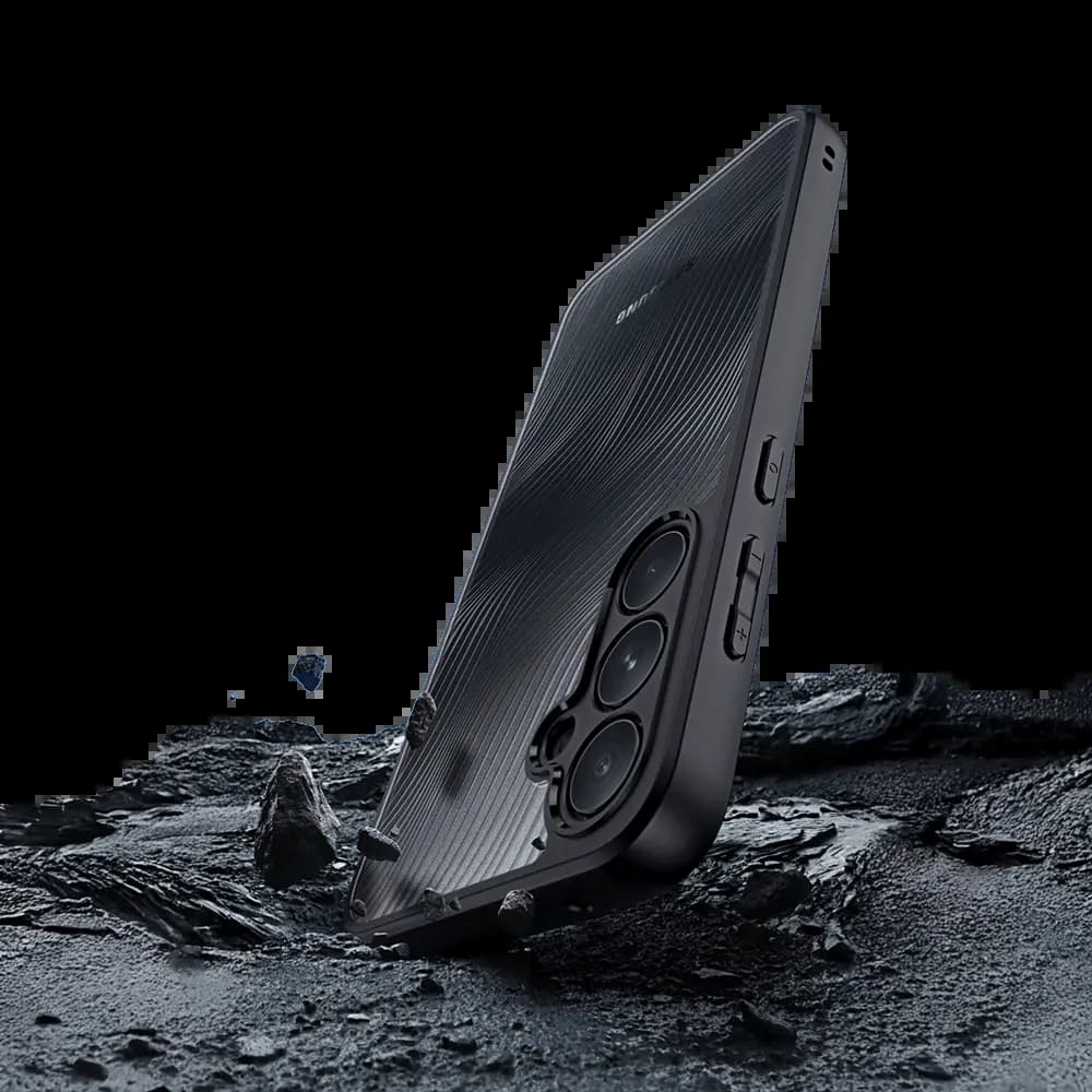 Coque anti-chocs finition mate – Samsung Galaxy A35 5G – Dux Ducis Aimo Noir - Vue 16