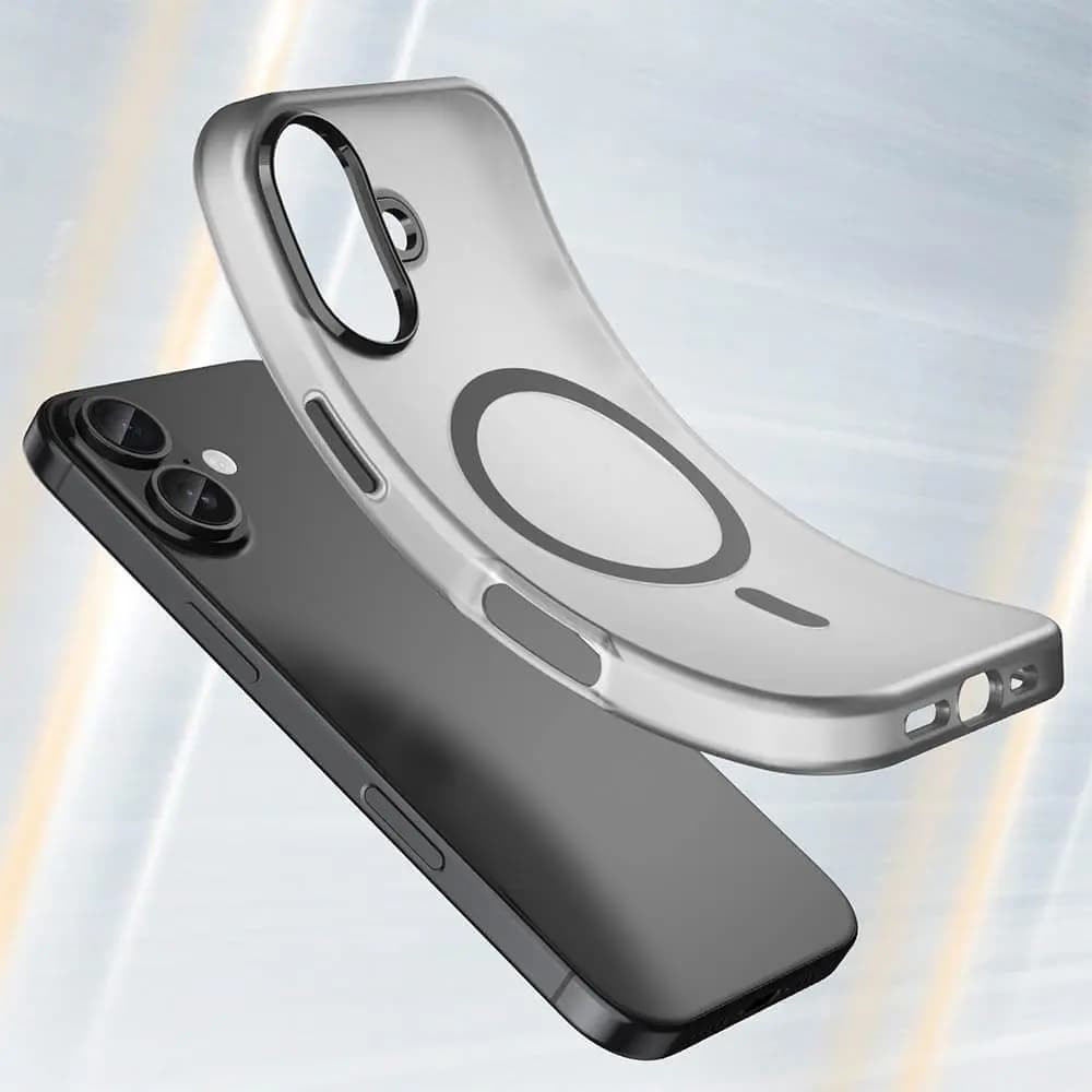 Coque MagSafe bi-matière –  iPhone 17 – PROTECT MF-006 Noir - Vue 5
