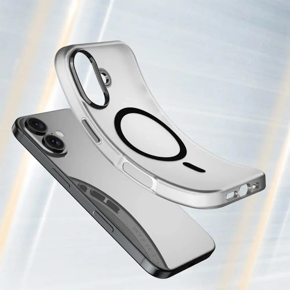 Coque MagSafe bi-matière – iPhone 16 Plus – PROTECT MF-006 Noir - Vue 4