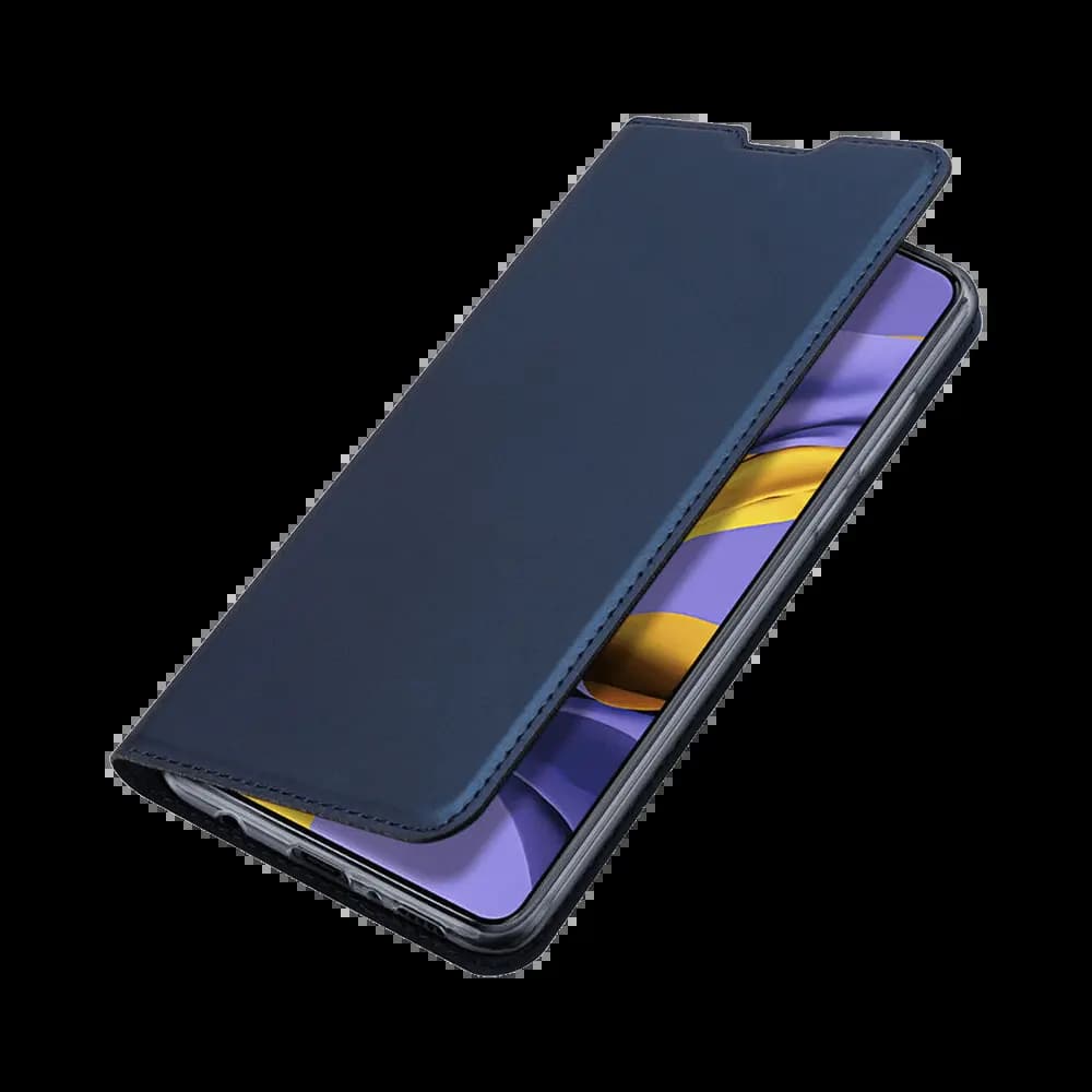 Housse folio Samsung Galaxy A51 porte-carte – Dux Ducis Skin Pro Bleu - Vue 16