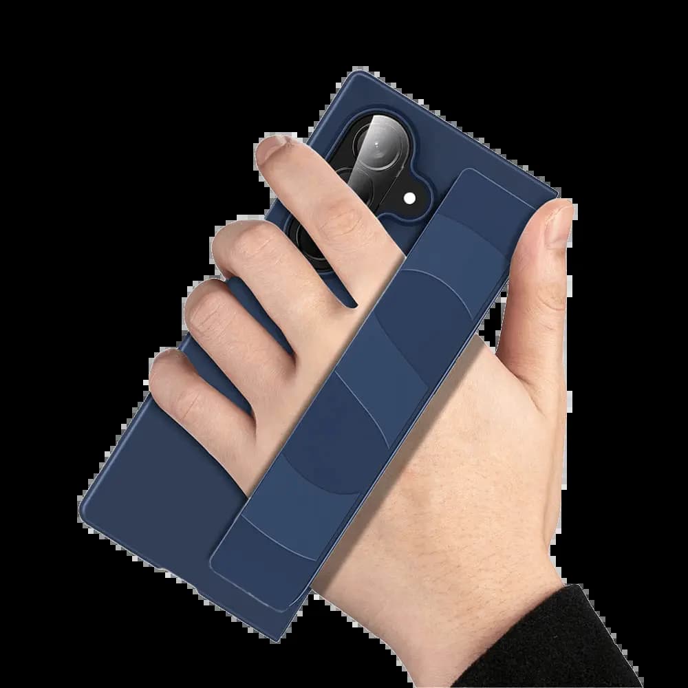 Coque de Protection avec Lanière Samsung Galaxy Z Fold 7 5G Bleu - Vue 30