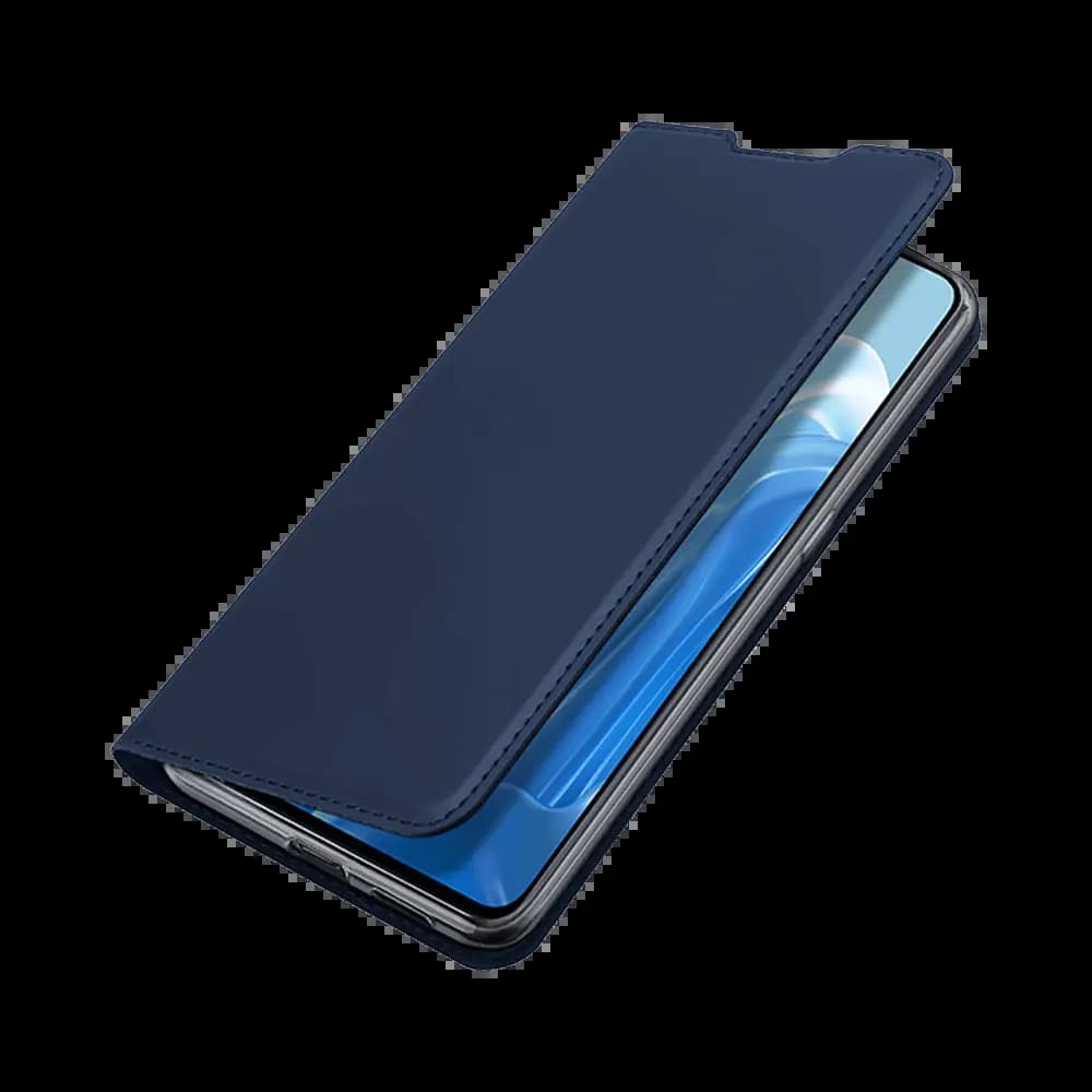 Housse folio OPPO Reno7 Pro 5G porte-carte – Dux Ducis Skin Pro Bleu - Vue 5