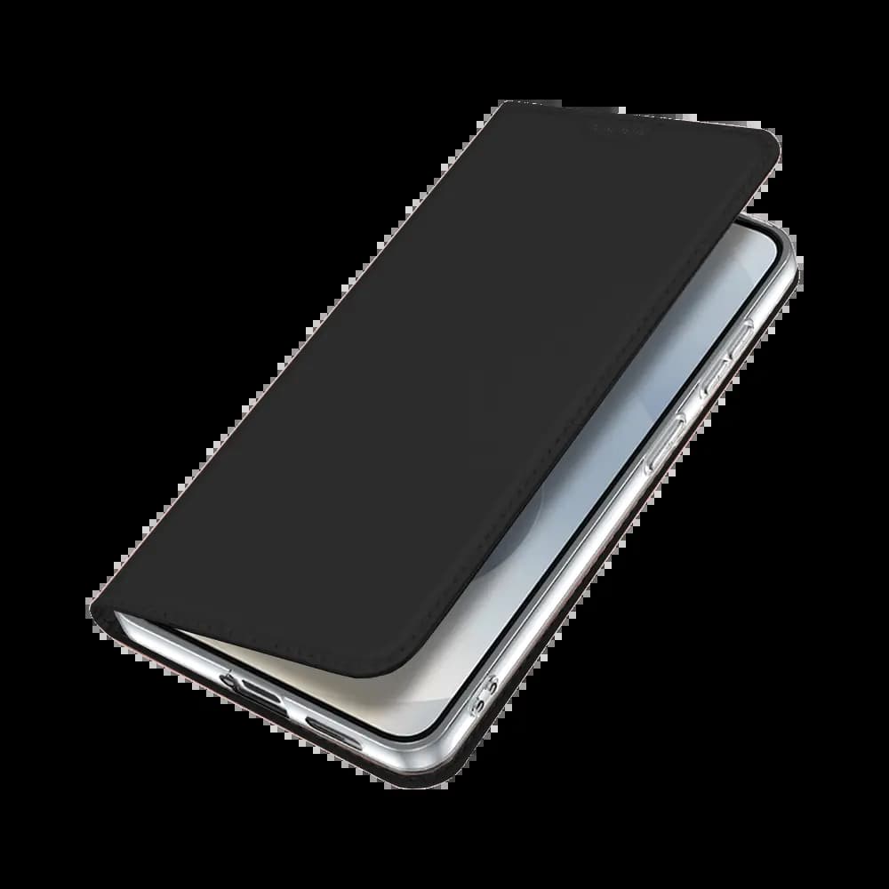 Housse folio Samsung Galaxy S26 porte-carte – Dux Ducis Skin Pro Bleu - Vue 5