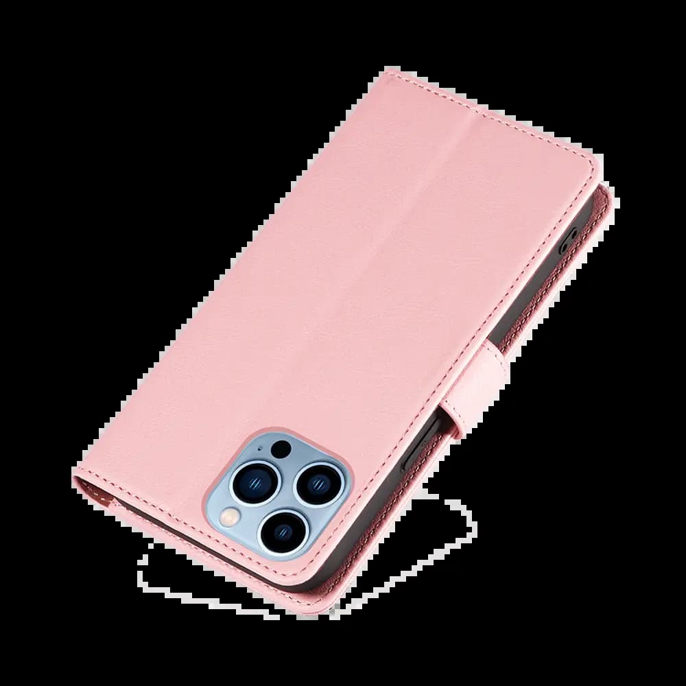 Housse folio anti-RFID iPhone 11 Pro – PROTECT IP011 Rose - Vue 36