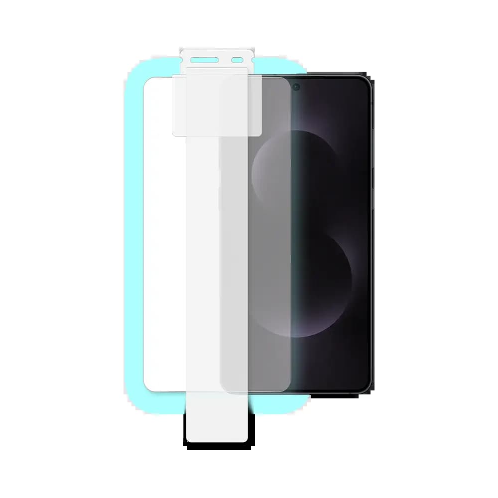 Verre trempé (x2) Samsung Galaxy S25 Edge - applicateur installation facile - PROTECT - Vue 5