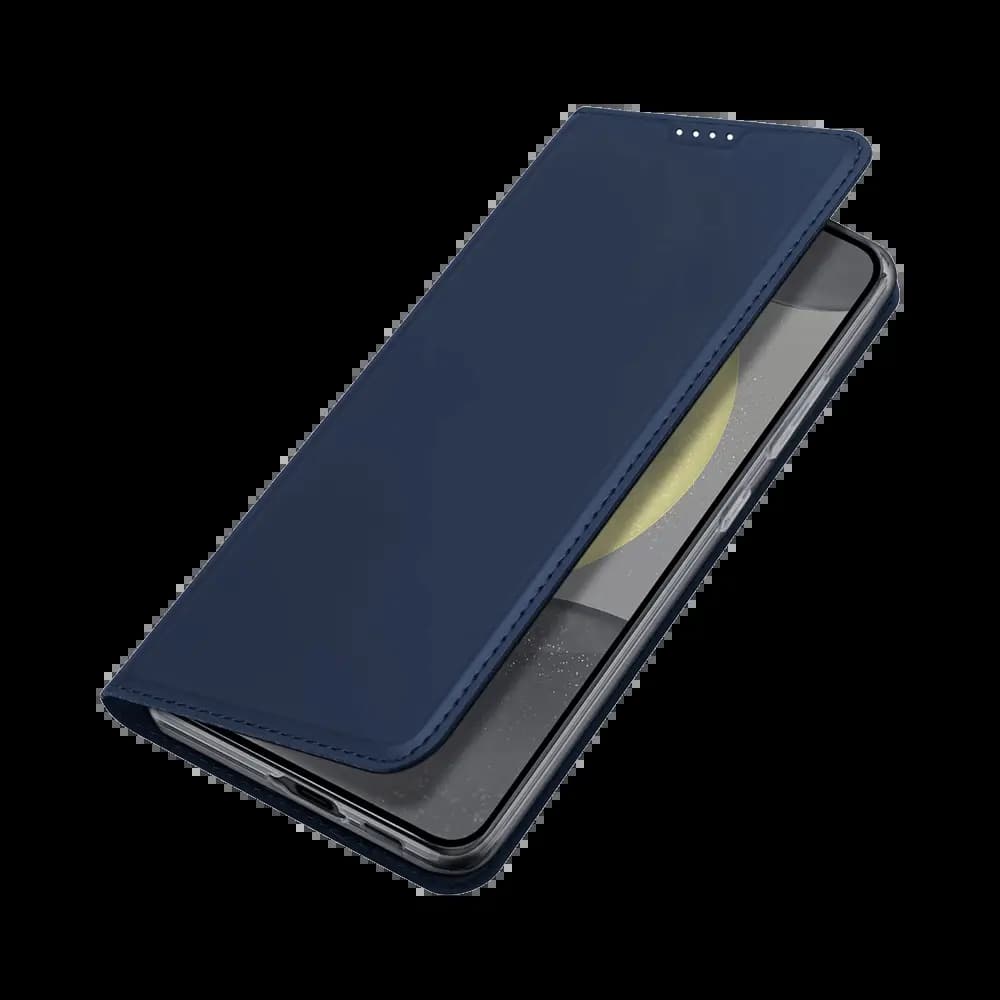 Housse folio Samsung Galaxy S24 FE porte-carte – Dux Ducis Skin Pro Bleu - Vue 16