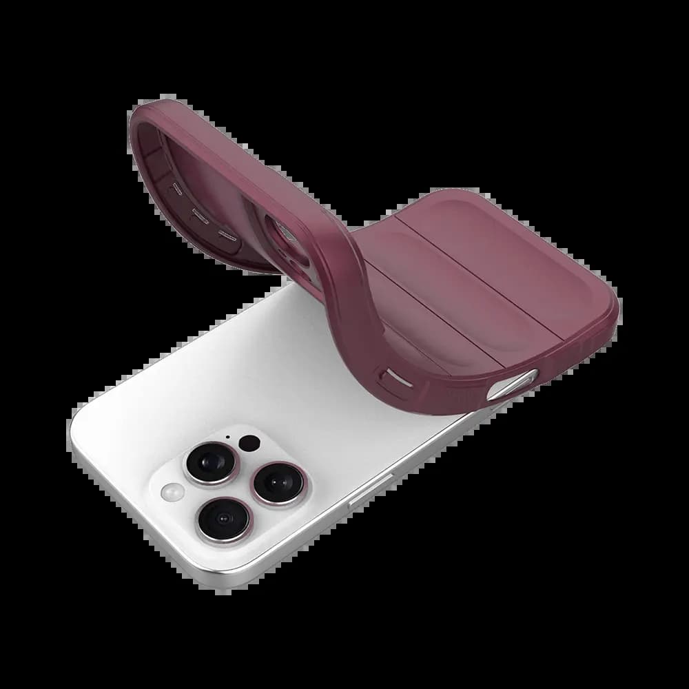 Coque de protection iPhone 16 Pro Max antichoc renforcée – PROTECT IX008 Prune - Vue 5