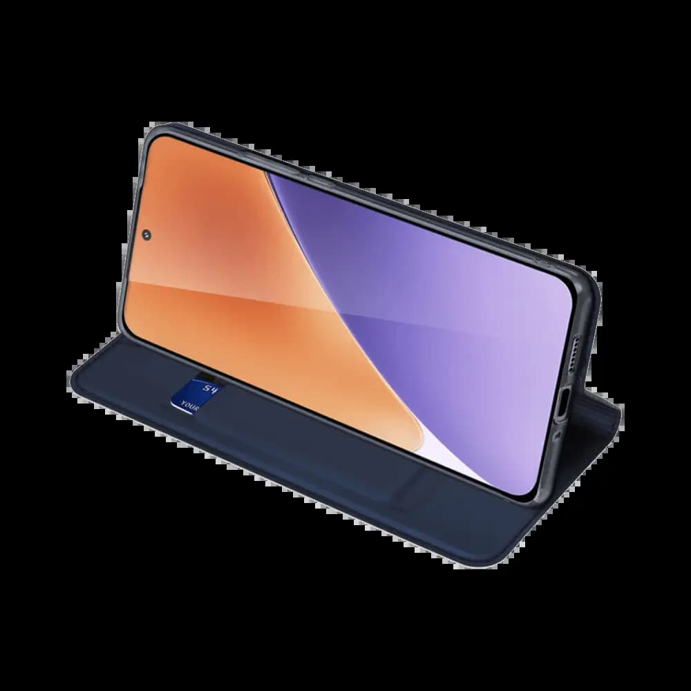 Housse folio Xiaomi 15 5G porte-carte – Dux Ducis Skin Pro Bleu - Vue 16