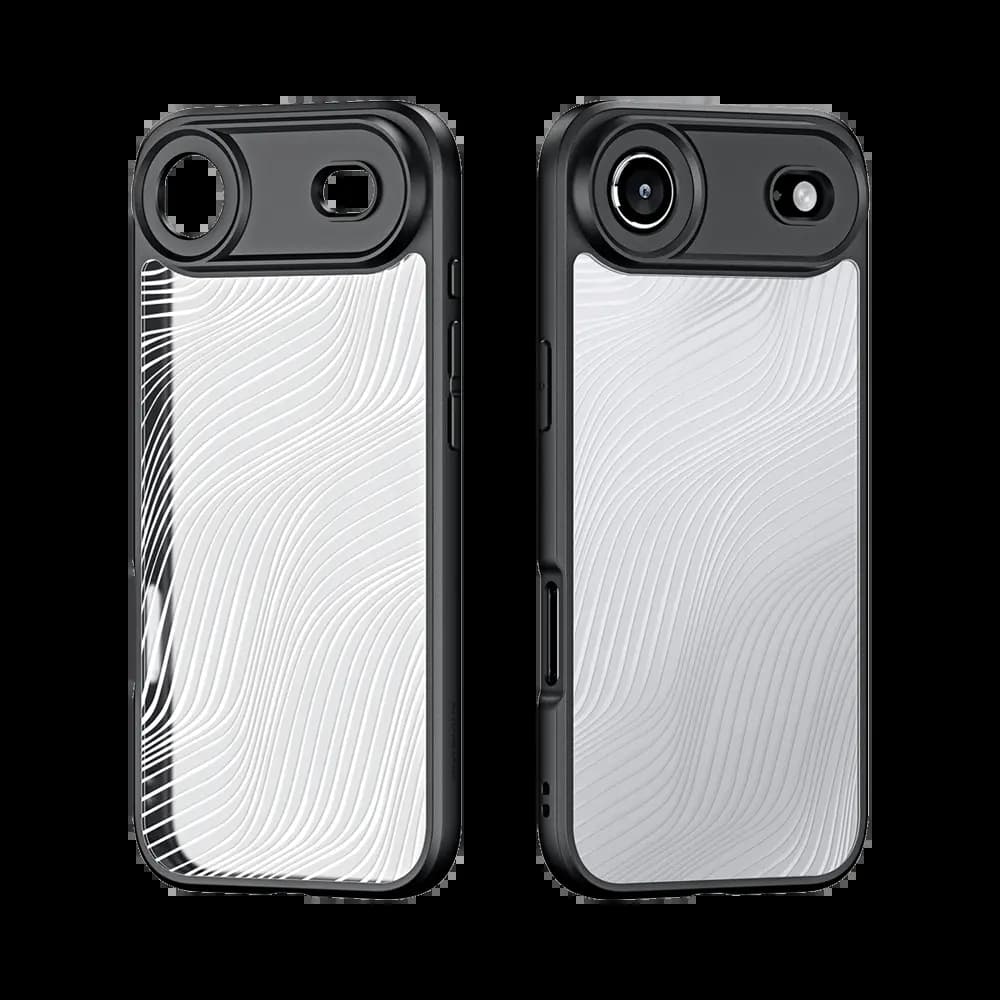 Coque anti-chocs finition mate – iPhone Air – Dux Ducis Aimo Noir - Vue 4