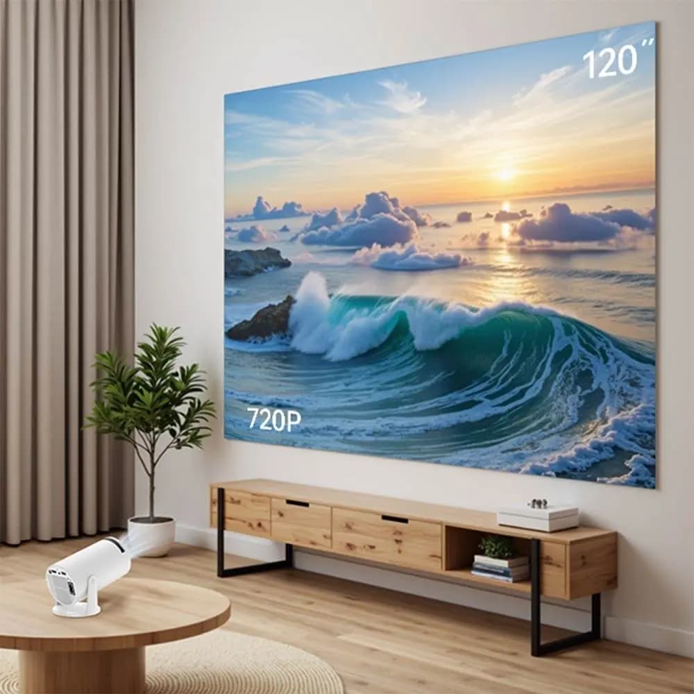 Mini vidéoprojecteur Yesido TV14 Blanc - Vue 33