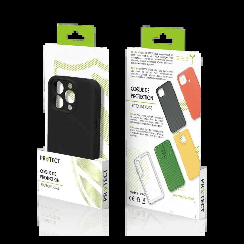 Coque de Protection PROTECT pour Apple iPhone 15 Pro Max MagSafe Noir - Vue 24
