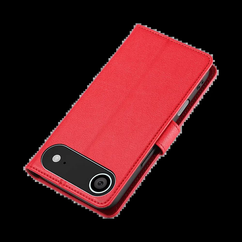Housse folio anti-RFID iPhone Air – PROTECT IP011 Rouge - Vue 48