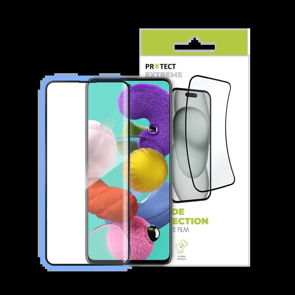 Film de protection extrême 7H – compatible Samsung Galaxy A51 / A51 5G – PROTECT Transparent - Vue 30