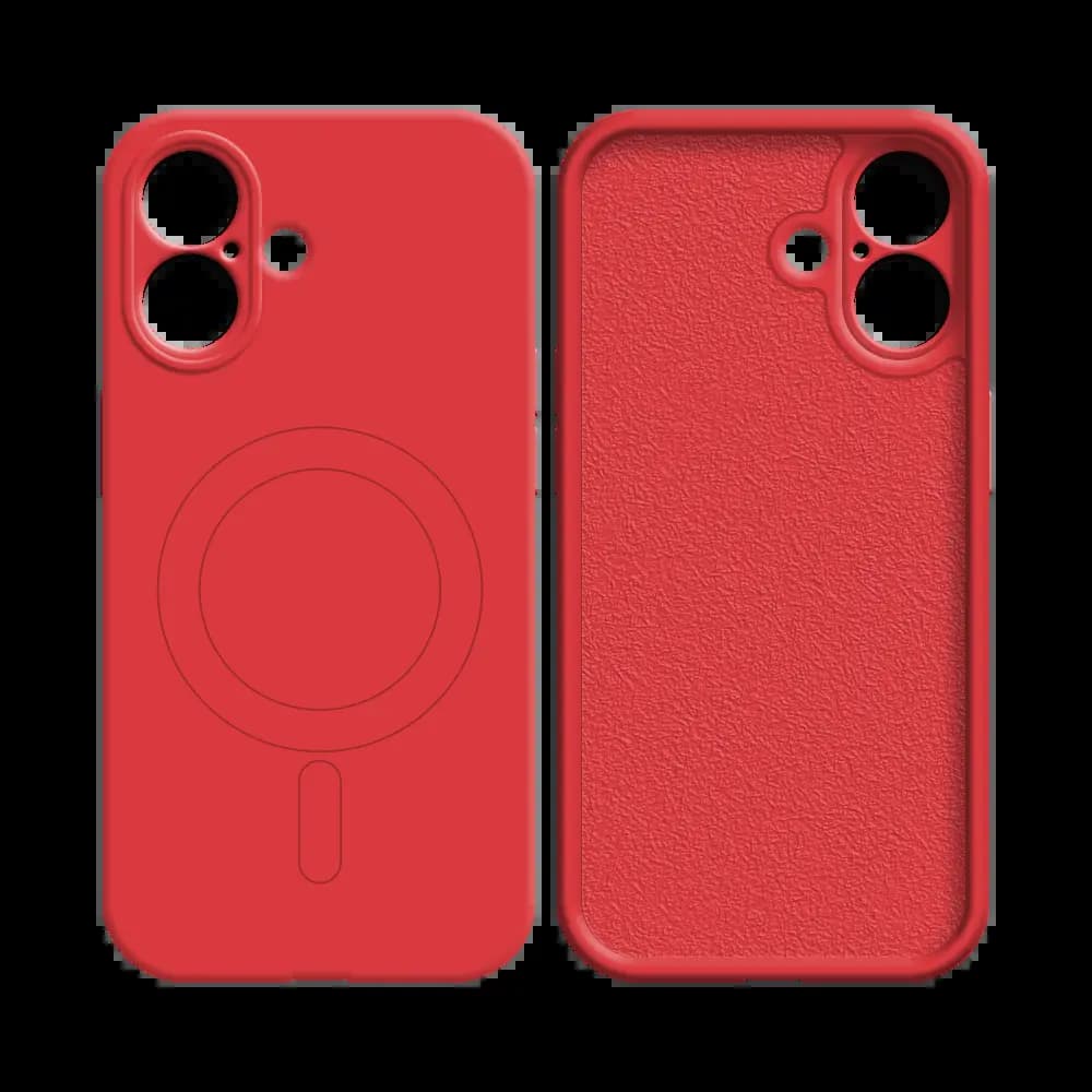 Coque de Protection PROTECT pour Apple iPhone 16 Plus MagSafe Rouge - Vue 5