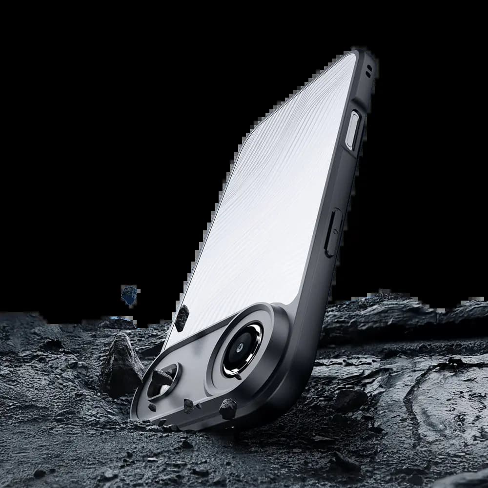 Coque anti-chocs finition mate – iPhone Air – Dux Ducis Aimo Noir - Vue 24