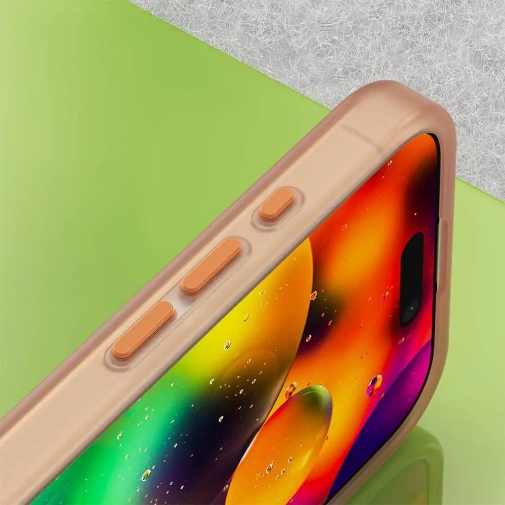 Coque MagSafe bi-matière – iPhone 17 – PROTECT MF-006 Orange - Vue 9