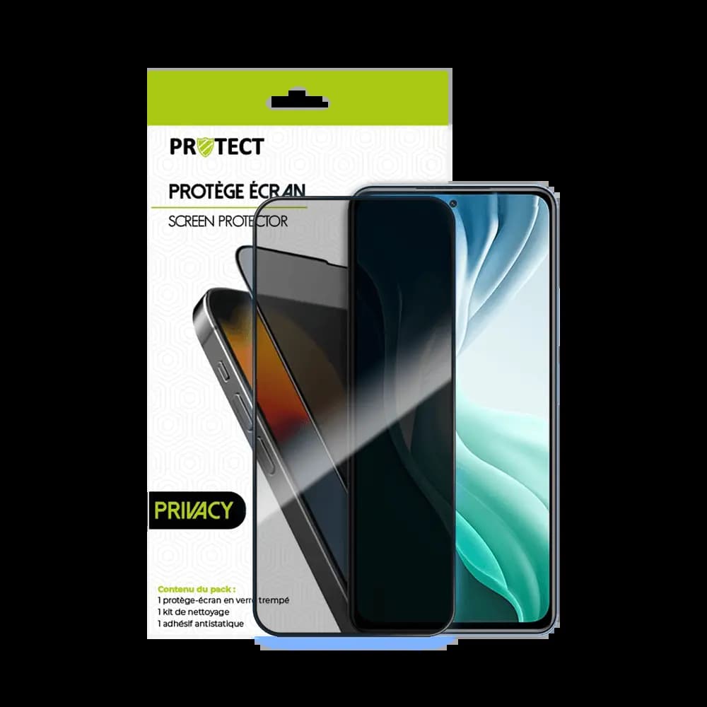 Verre trempé anti-espions 9H – Xiaomi Mi 11i 5G – PROTECT Transparent - Vue 20