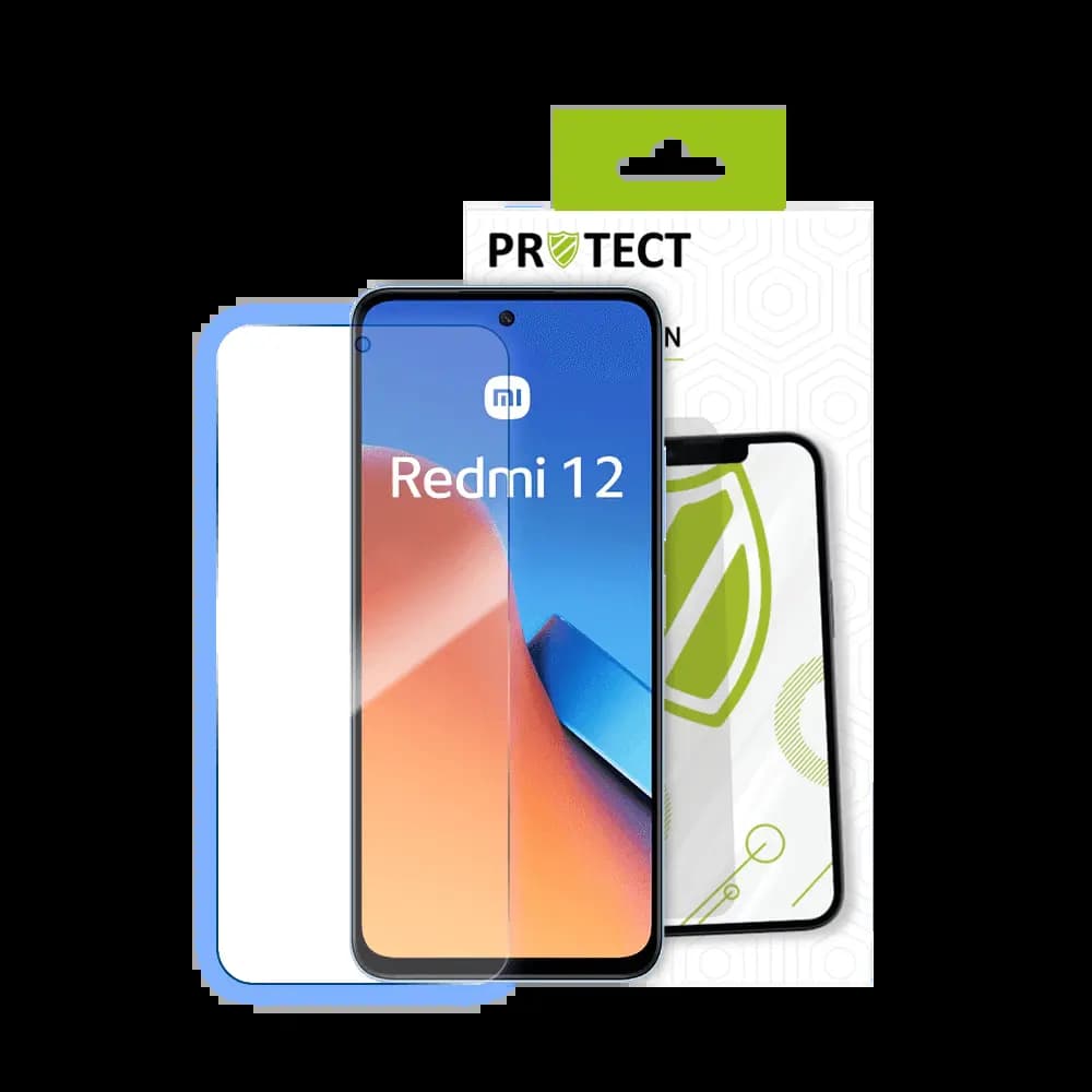 Verre trempé 9H – protection écran compatible Xiaomi Redmi 12 4G / 12 5G / Poco M6 Pro 5G – PROTECT Transparent - Vue 16
