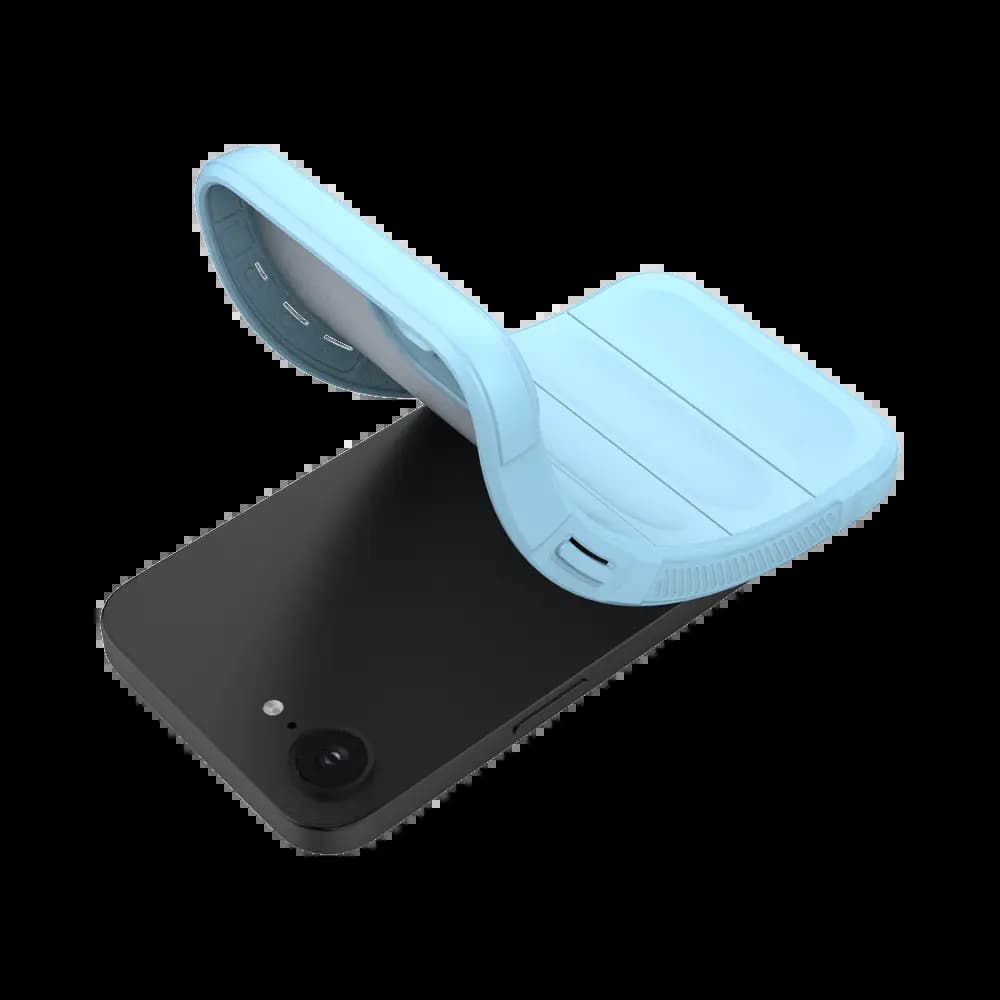 Coque de protection iPhone 16e / iPhone 17e antichoc renforcée – PROTECT IX008 Bleu Clair - Vue 5