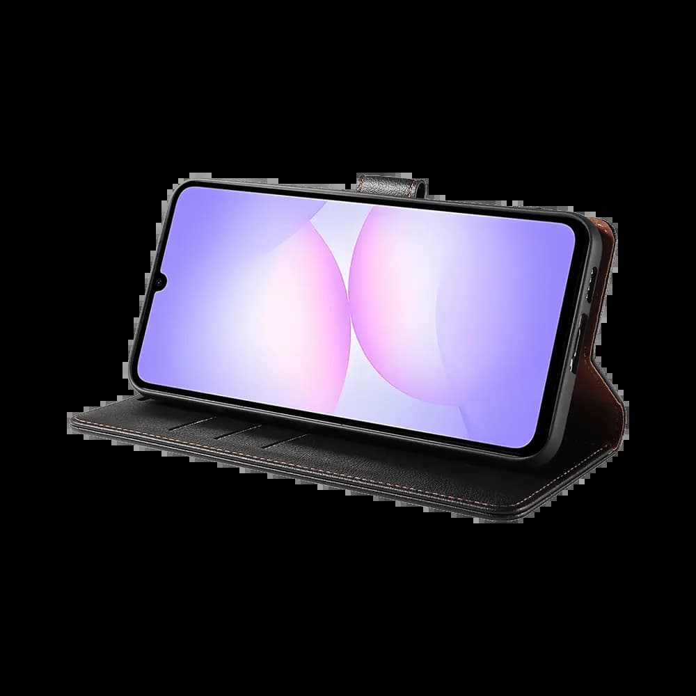 Housse folio anti-RFID Samsung Galaxy A07 4G – PROTECT IP011 Noir - Vue 5