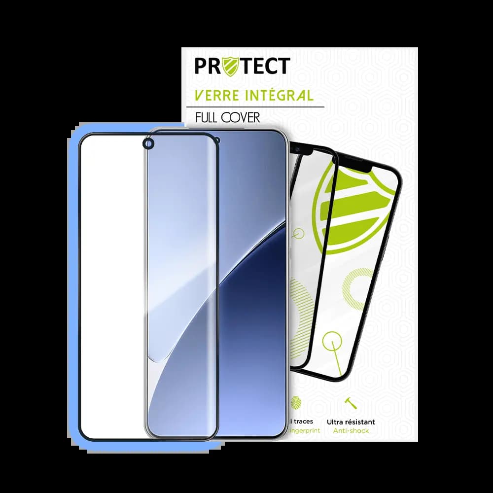 Verre trempé intégral 5D 9H – protection écran Xiaomi 15 Pro – PROTECT Noir - Vue 24