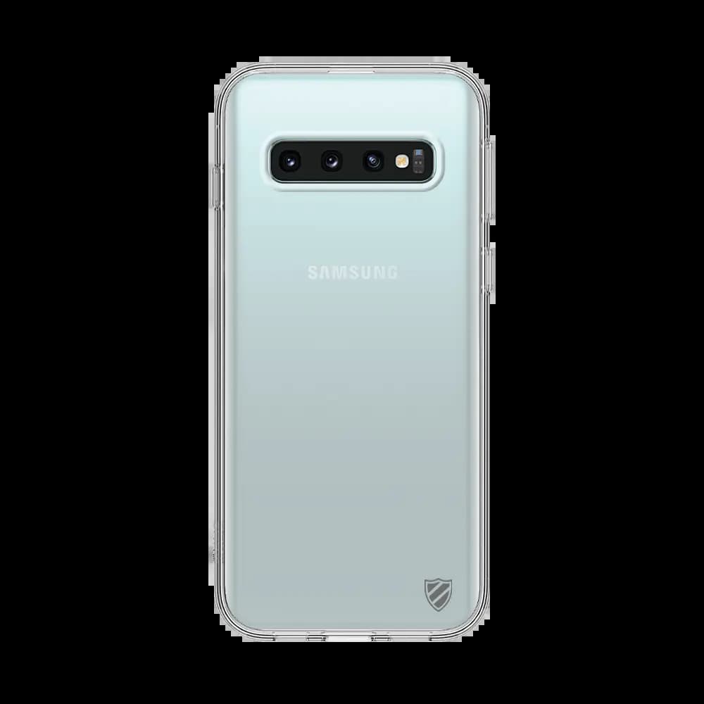 Coque Silicone PROTECT pour Samsung Galaxy S10 Transparent - Vue 8