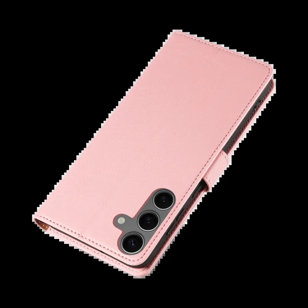 Housse folio anti-RFID Samsung Galaxy S25 – PROTECT IP011 Rose - Vue 48