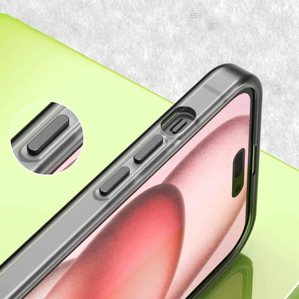 Coque MagSafe bi-matière – iPhone 15 Plus – PROTECT MF-006 Noir - Vue 7