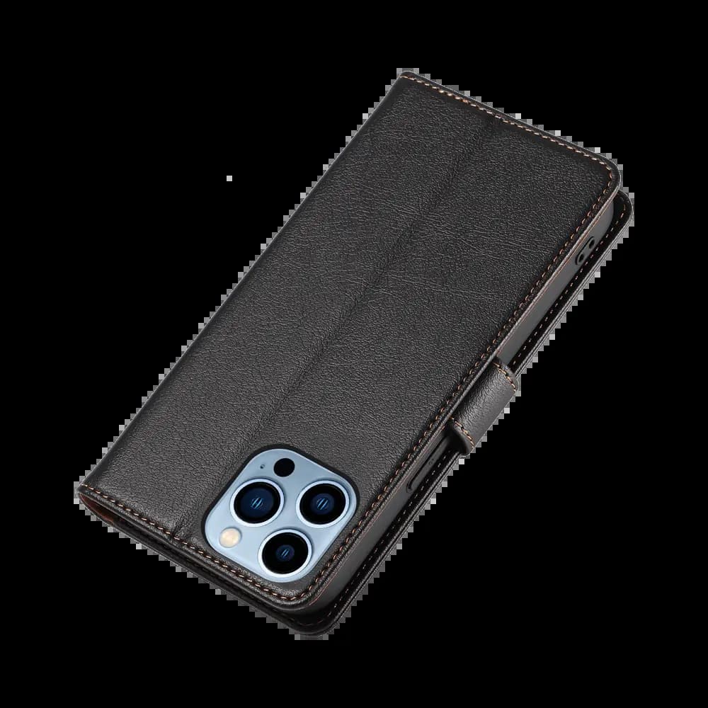 Housse folio anti-RFID iPhone 13 Pro – PROTECT IP011 Noir - Vue 36