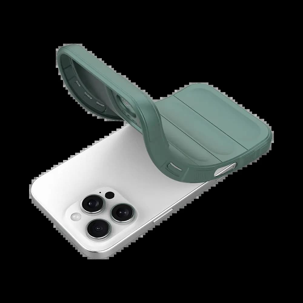 Coque de protection iPhone 16 Pro Max antichoc renforcée – PROTECT IX008 Vert Foncé - Vue 5