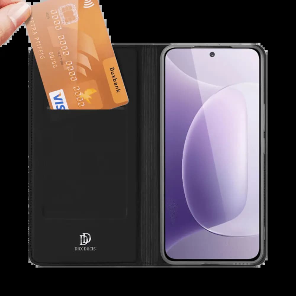 Housse folio Honor 300 porte-carte – Dux Ducis Skin Pro Bleu - Vue 3