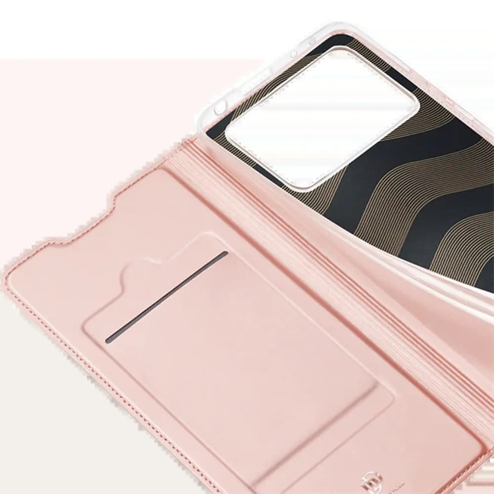 Housse folio Xiaomi Poco X4 Pro 5G porte-carte – Dux Ducis Skin Pro Noir - Vue 20