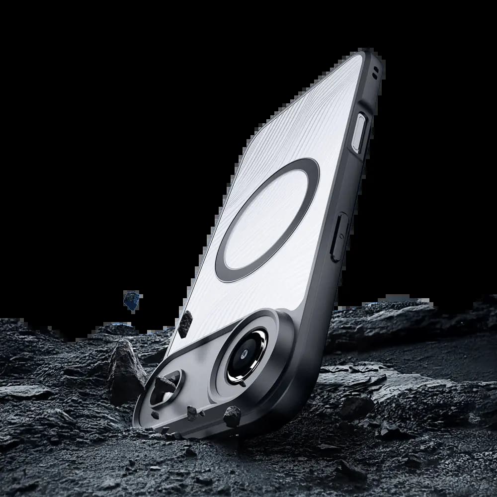 Coque MagSafe anti-chocs – iPhone Air – Dux Ducis Aimo Mag Noir - Vue 24