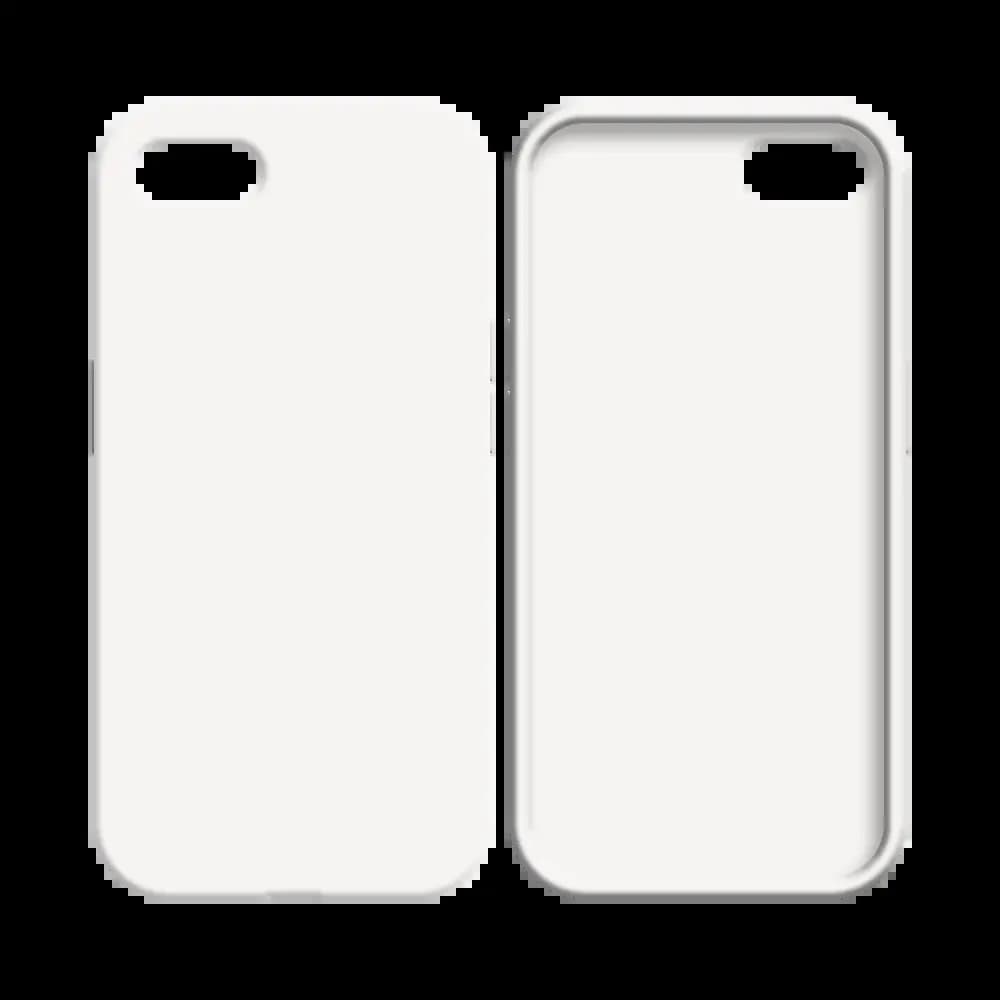Coque silicone iPhone 7 / 8 / SE - Blanc - Vue 8