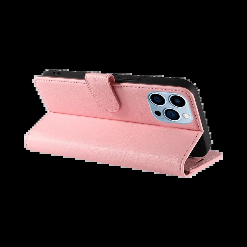 Housse folio anti-RFID iPhone 11 Pro – PROTECT IP011 Rose - Vue 4