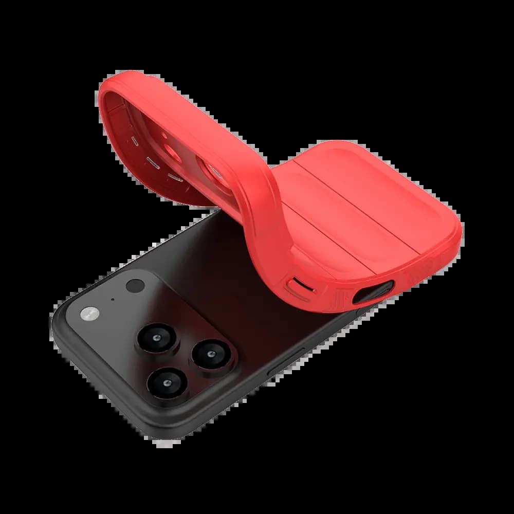 Coque de protection iPhone 17 Pro antichoc renforcée – PROTECT IX008 Rouge - Vue 5