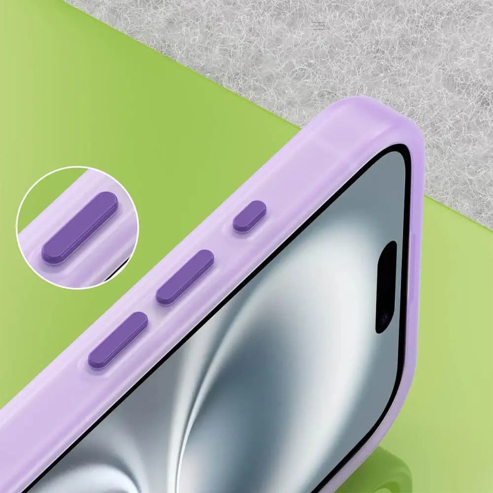 Coque MagSafe bi-matière – iPhone 16 Plus – PROTECT MF-006 Violet Foncé - Vue 7