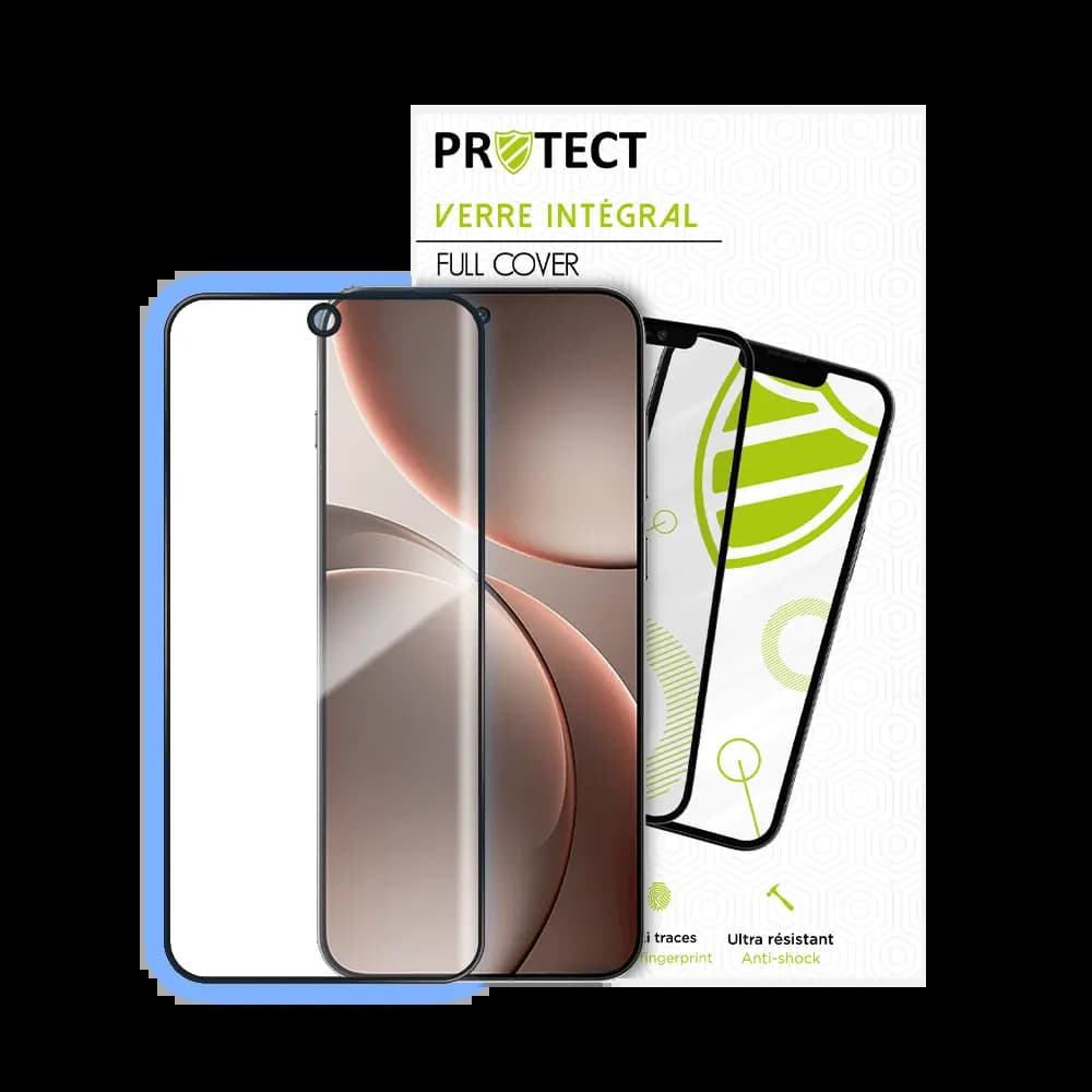 Verre trempé intégral 5D 9H – protection écran compatible OPPO Find X9 – PROTECT Noir - Vue 24