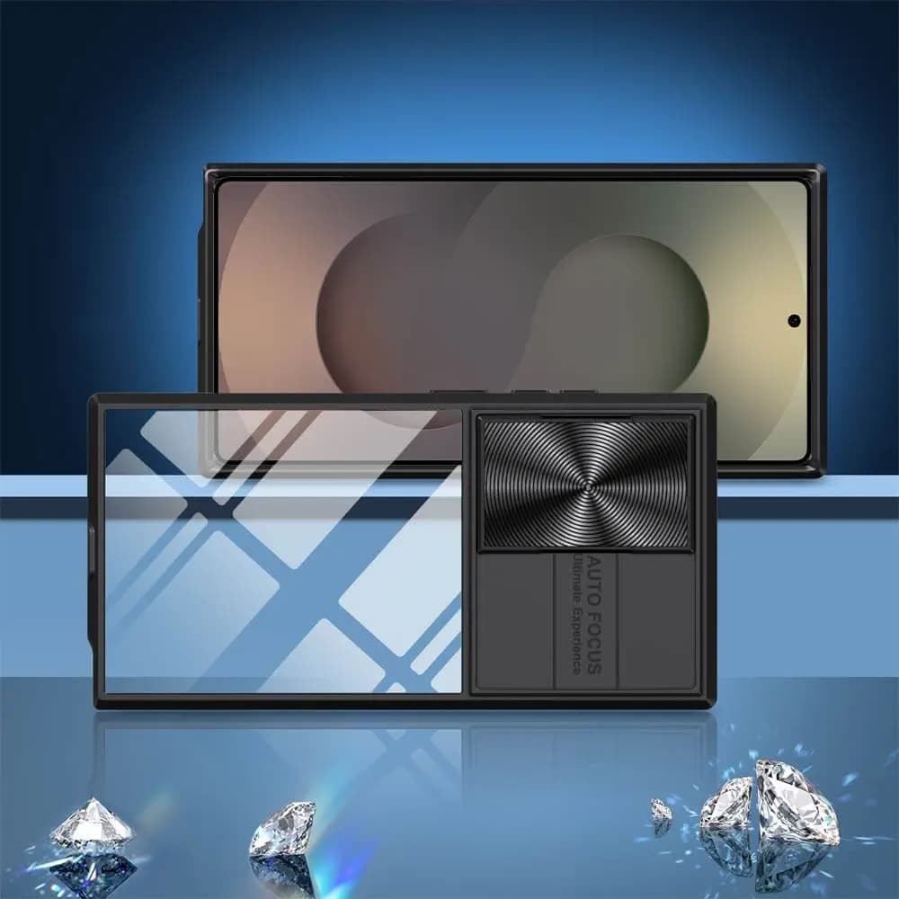 Coque avec cache caméra – Samsung Galaxy S25 Ultra – PROTECT IE027 Noir - Vue 4