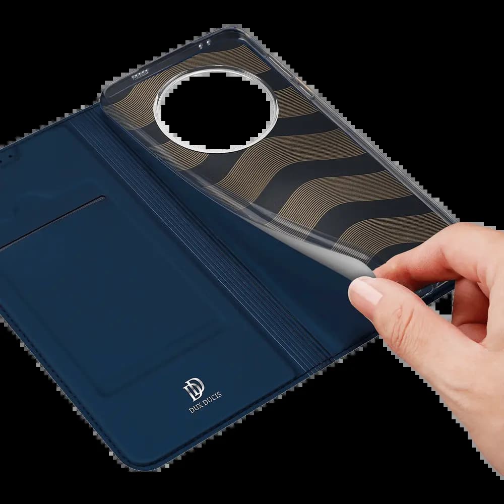 Housse folio Honor Magic 7 Pro porte-carte – Dux Ducis Skin Pro Noir - Vue 20