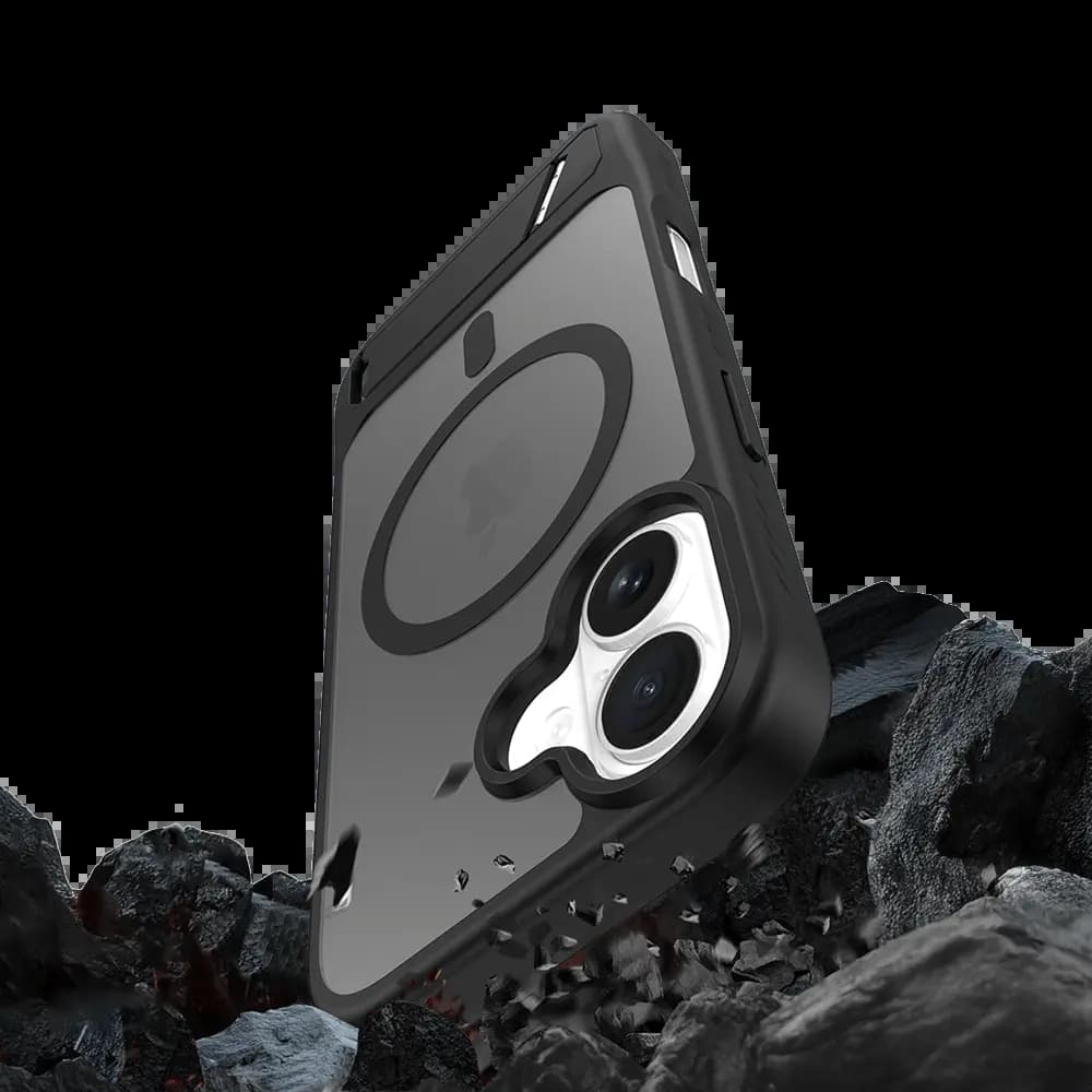 Coque de protection MagSafe avec support – Apple iPhone 17 – PROTECT IF014 Noir - Vue 9
