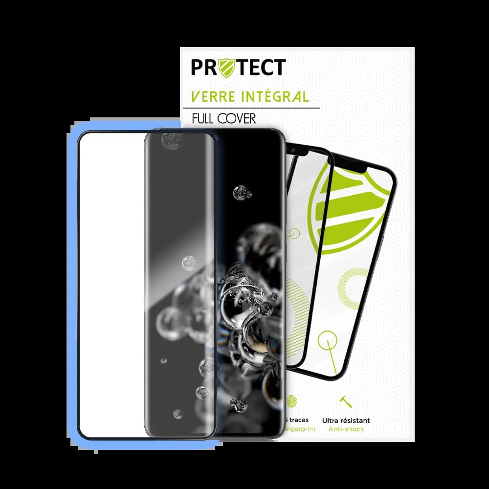 Verre trempé intégral 5D 9H – protection écran Samsung Galaxy S20 Ultra – PROTECT Noir - Vue 24